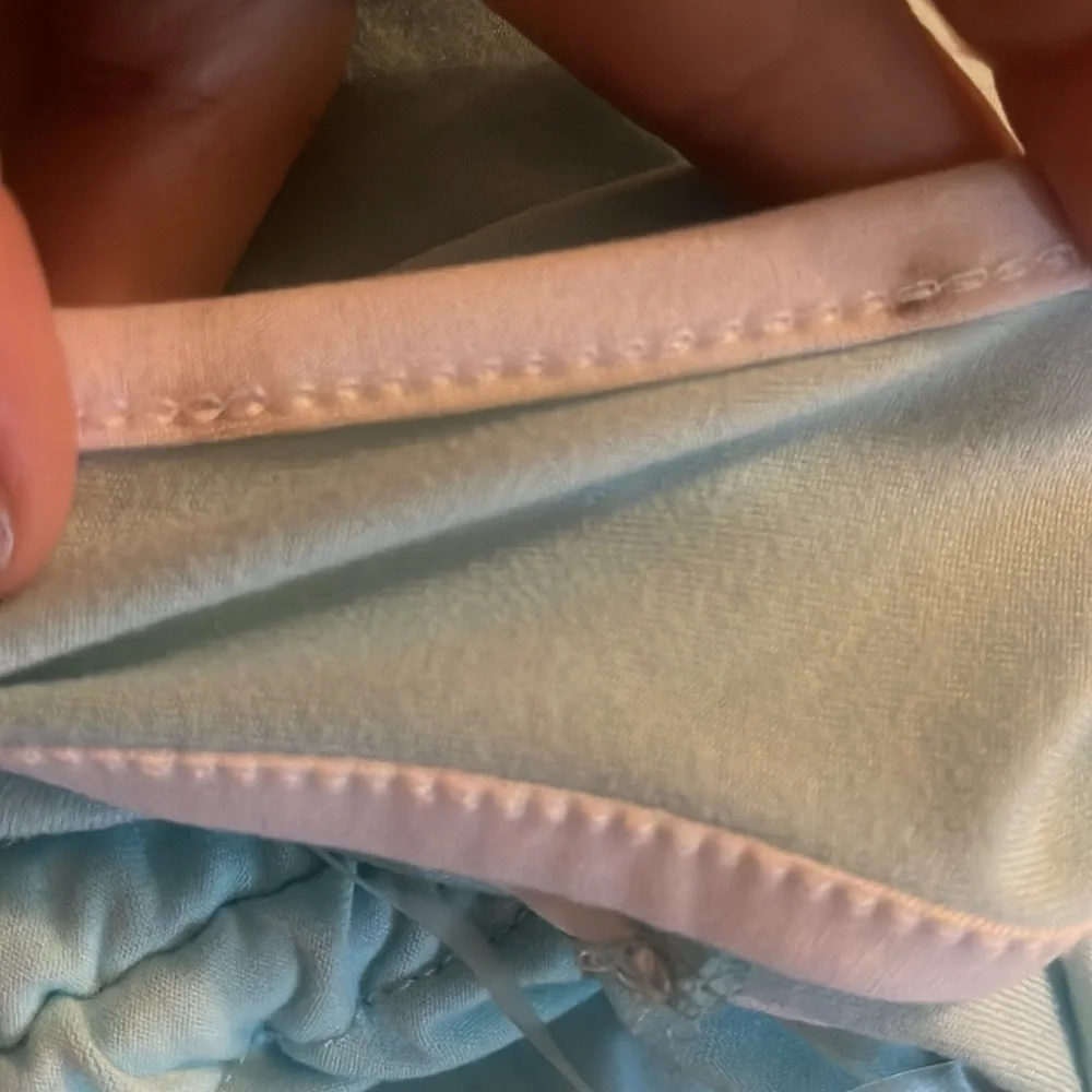 Derek heart size 2X baby blue tank top shirt - Picture 8 of 9